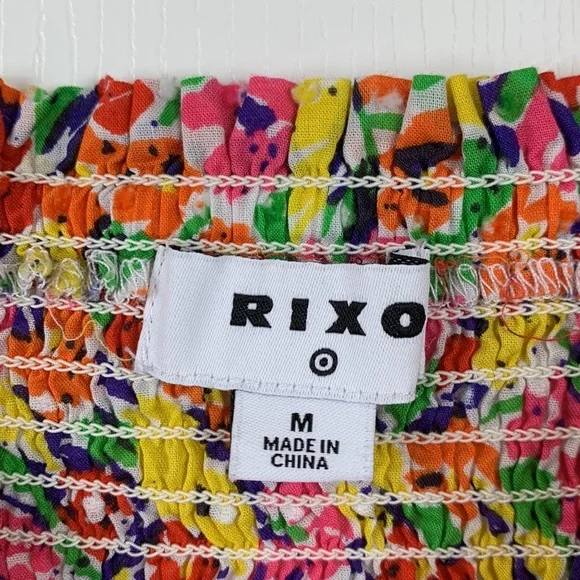 RIXO x Target floral mini dress sz med - Picture 5 of 8